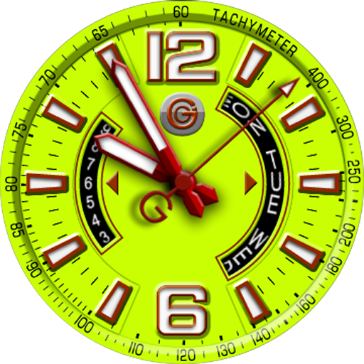 Tachymeter 2 watch face
