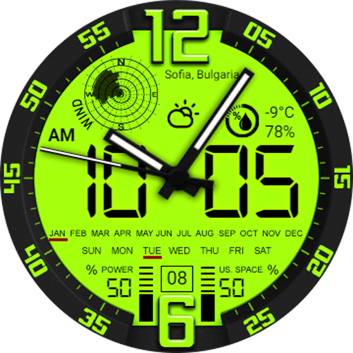 Wind Sport watch face