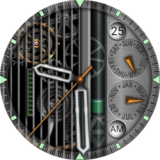 Pendulum watch face