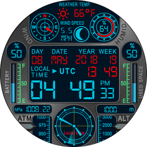 Samsung Weather Centre Watch Face Pilot Watch Face